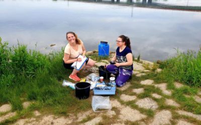 Vistula river sampling. Ra survey in the Bay of Gdańsk