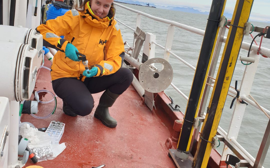 Sampling for pore fluids methane – Arex 2022